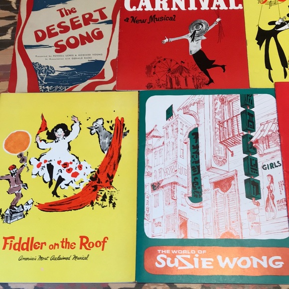 Collection of 8 Vintage Broadway Musical Programs - Picture 4 of 11